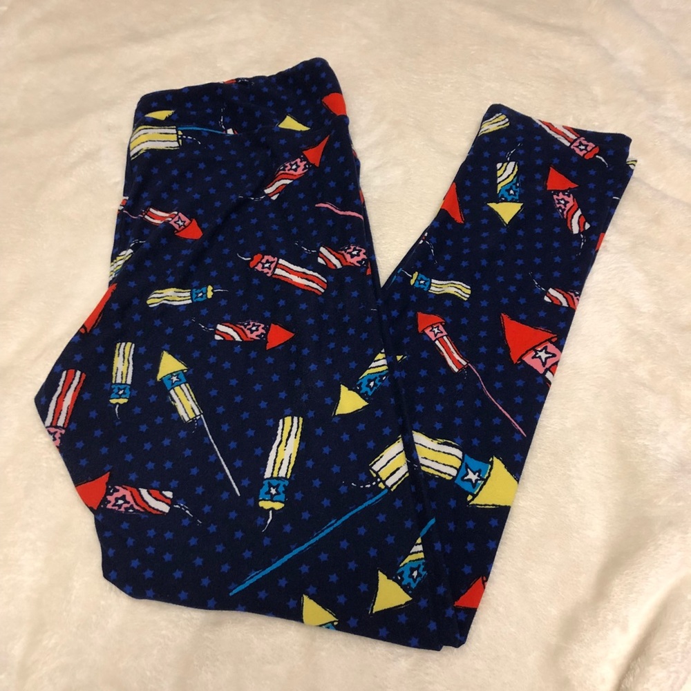 Lularoe TC Leggings firework